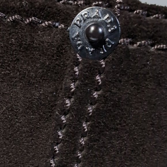 PRADA 36 Prada Sport Tall Brown Suede Wedge Heel Boots Size 6 - Picture 6 of 7